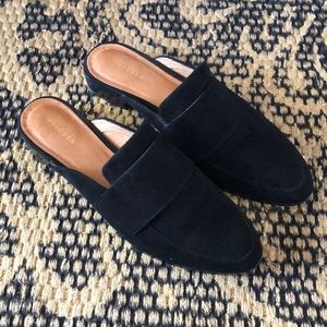 Halogen loafer slides